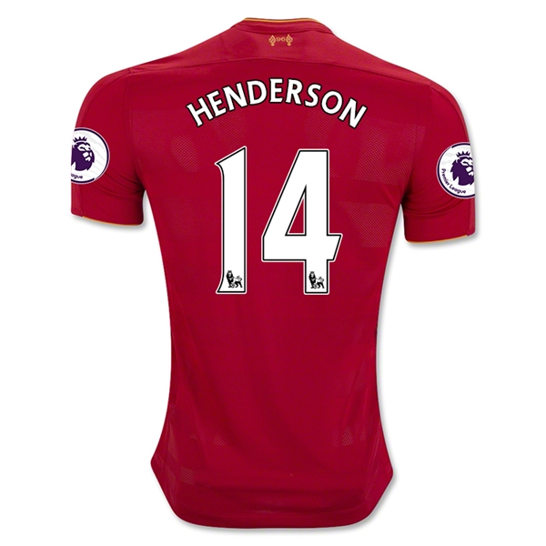 CAMISETA Liverpool 16/17 HENDERSON PRIMERA EQUIPACIÓN