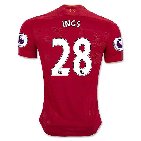 CAMISETA Liverpool 16/17 INGS PRIMERA EQUIPACIÓN