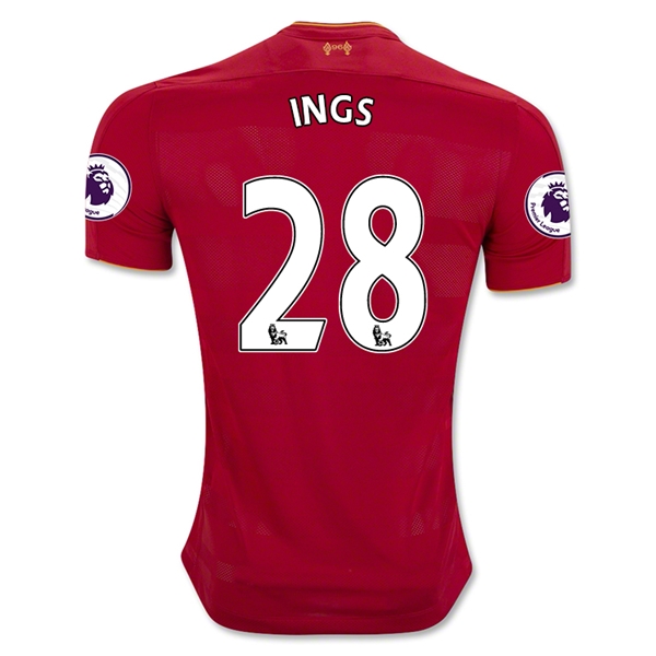 CAMISETA Liverpool 16/17 INGS PRIMERA EQUIPACIÓN