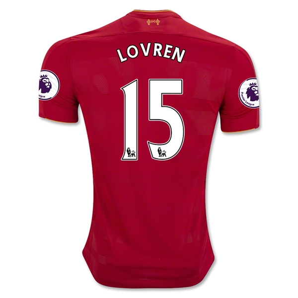 CAMISETA Liverpool 16/17 LOVREN PRIMERA EQUIPACIÓN