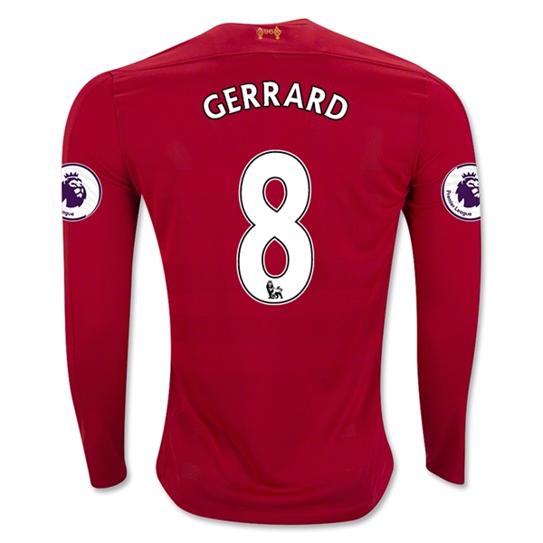 CAMISETA Liverpool 16/17 GERRARD LS PRIMERA EQUIPACIÓN