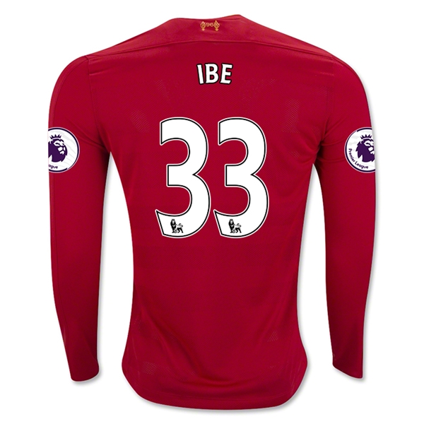 CAMISETA Liverpool 16/17 IBE LS PRIMERA EQUIPACIÓN