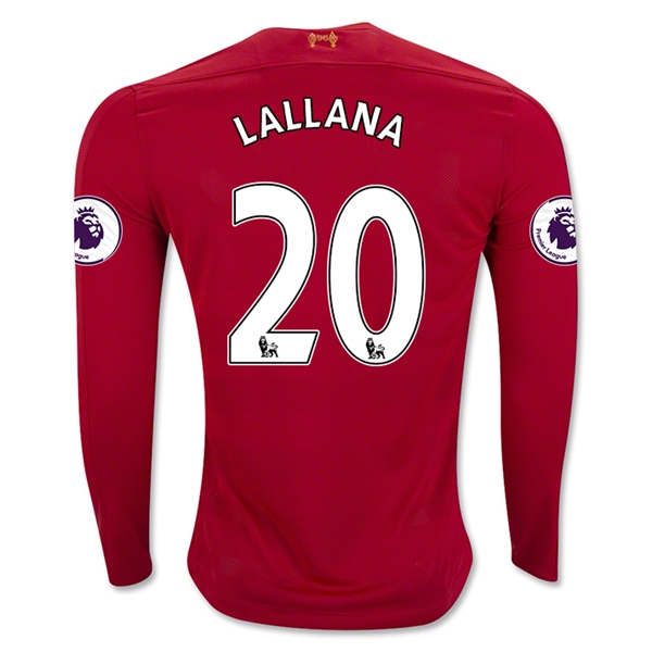 CAMISETA Liverpool 16/17 LALLANA LS PRIMERA EQUIPACIÓN