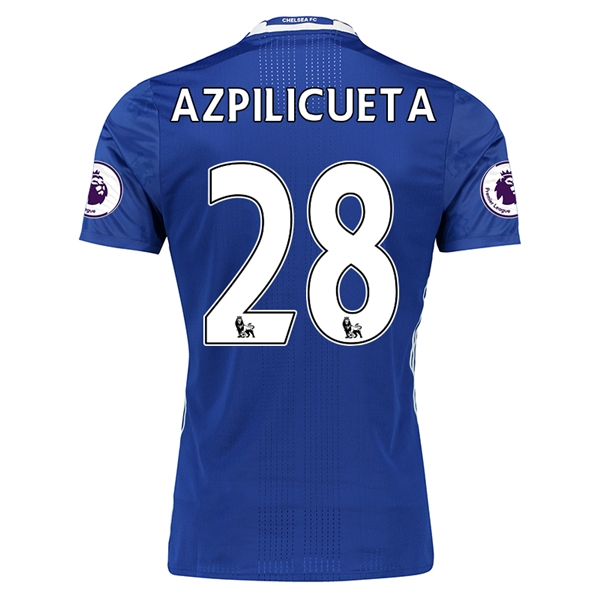 CAMISETA Chelsea 16/17 28 AZPILICUETA Authentic PRIMERA EQUIPACIÓN