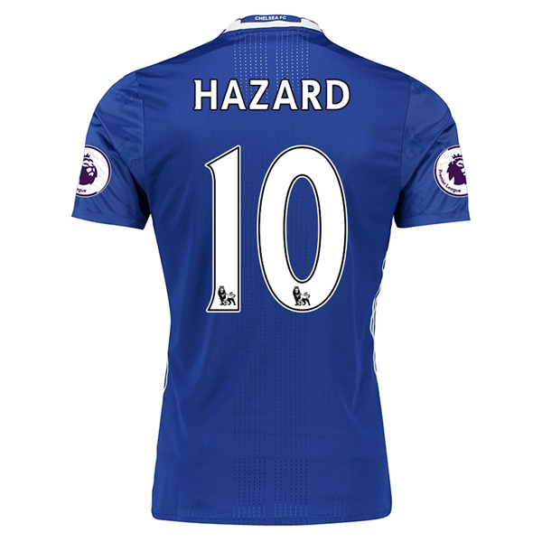 CAMISETA Chelsea 16/17 10 HAZARD Authentic PRIMERA EQUIPACIÓN