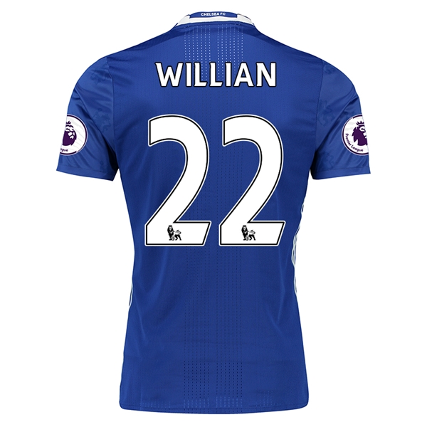 CAMISETA Chelsea 16/17 22 WILLIAN Authentic PRIMERA EQUIPACIÓN