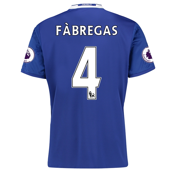 CAMISETA Chelsea 16/17 4 FABREGAS PRIMERA EQUIPACIÓN