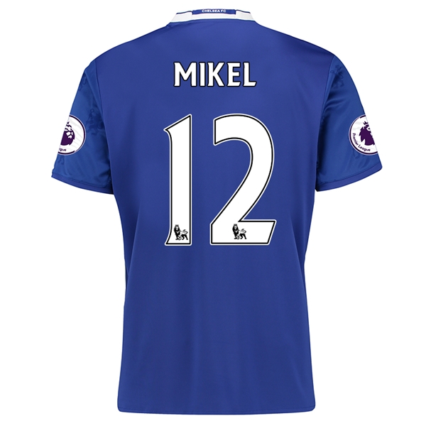 CAMISETA Chelsea 16/17 12 MIKEL PRIMERA EQUIPACIÓN