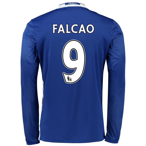 CAMISETA Chelsea 16 17 9 FALCAO LS PRIMERA EQUIPACI N