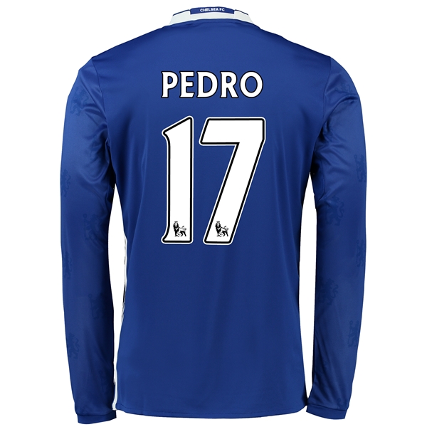 CAMISETA Chelsea 16/17 17 PEDRO LS PRIMERA EQUIPACIÓN