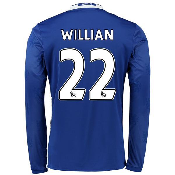 CAMISETA Chelsea 16/17 22 WILLIAN LS PRIMERA EQUIPACIÓN