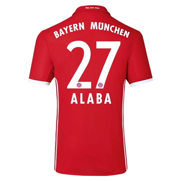 CAMISETA Bayern Munich 16/17 ALABA Authentic PRIMERA EQUIPACIÓN