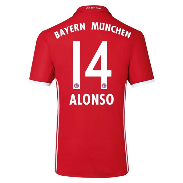 CAMISETA Bayern Munich 16/17 ALONSO PRIMERA EQUIPACIÓN