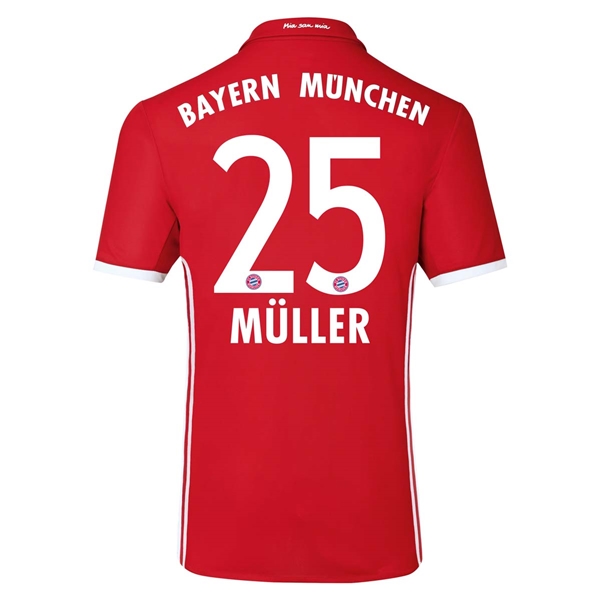 CAMISETA Bayern Munich 16/17 MULLER PRIMERA EQUIPACIÓN