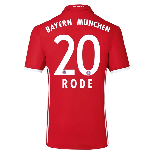 CAMISETA Bayern Munich 16/17 RODE PRIMERA EQUIPACIÓN