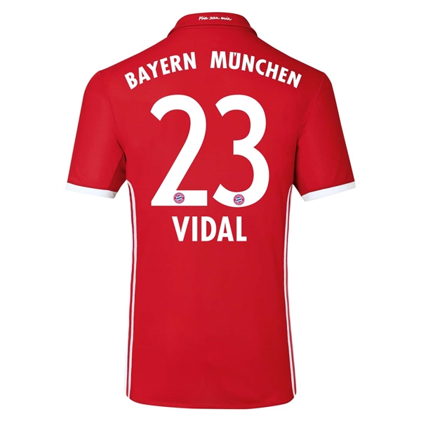 CAMISETA Bayern Munich 16/17 VIDAL PRIMERA EQUIPACIÓN