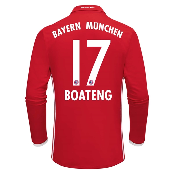 CAMISETA Bayern Munich 16/17 BOATENG LS PRIMERA EQUIPACIÓN