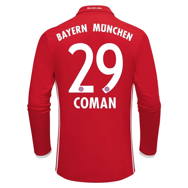 CAMISETA Bayern Munich 16/17 COMAN LS PRIMERA EQUIPACIÓN