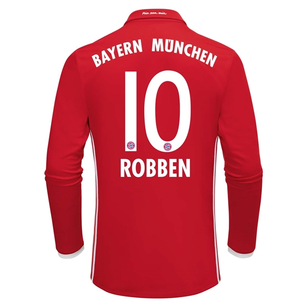 CAMISETA Bayern Munich 16/17 ROBBEN LS PRIMERA EQUIPACIÓN