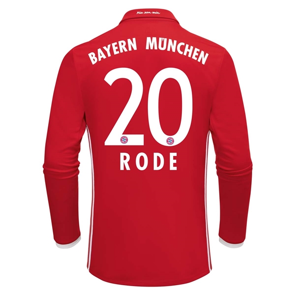 CAMISETA Bayern Munich 16/17 RODE LS PRIMERA EQUIPACIÓN