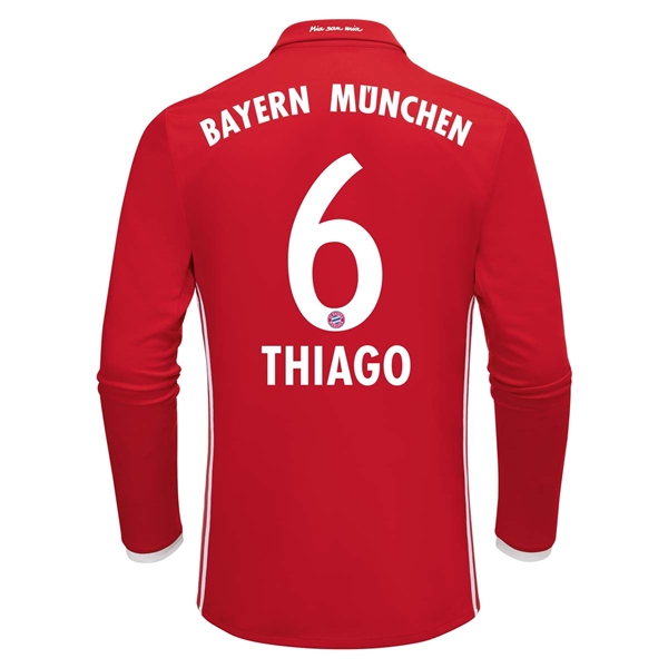 CAMISETA Bayern Munich 16/17 THIAGO LS PRIMERA EQUIPACIÓN