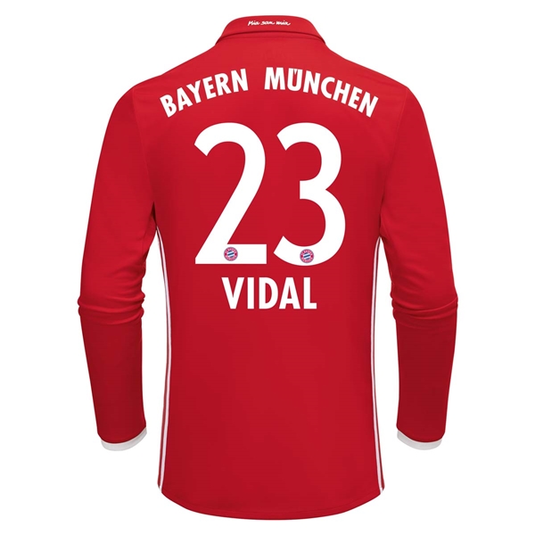 CAMISETA Bayern Munich 16/17 VIDAL LS PRIMERA EQUIPACIÓN