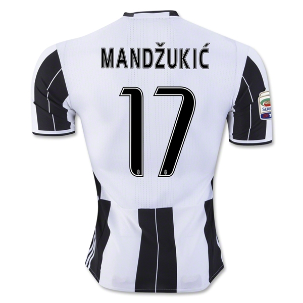 CAMISETA Juventus 16/17 MANDZUKIC Authentic PRIMERA EQUIPACIÓN