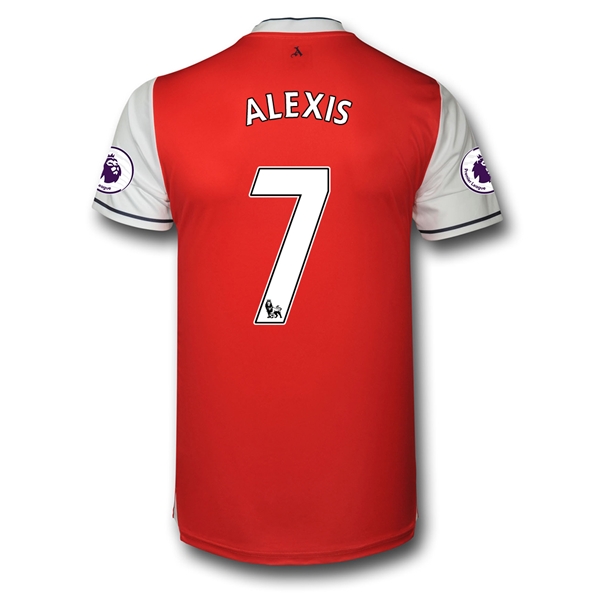 CAMISETA Arsenal 16/17 7 ALEXIS Authentic PRIMERA EQUIPACIÓN