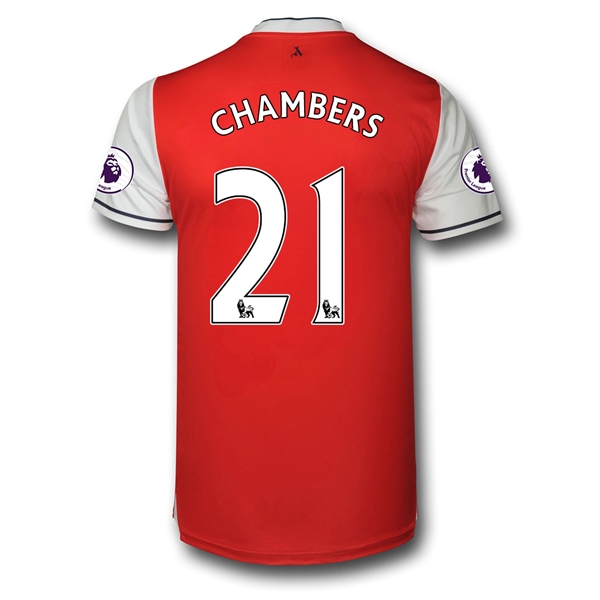 CAMISETA Arsenal 16/17 21 CHAMBERS Authentic PRIMERA EQUIPACIÓN