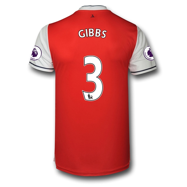 CAMISETA Arsenal 16/17 3 GIBBS Authentic PRIMERA EQUIPACIÓN