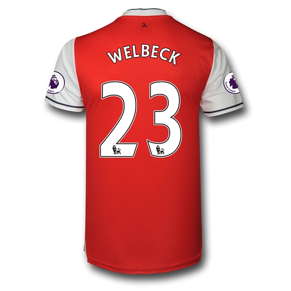 CAMISETA Arsenal 16/17 23 WELBECK Authentic PRIMERA EQUIPACIÓN