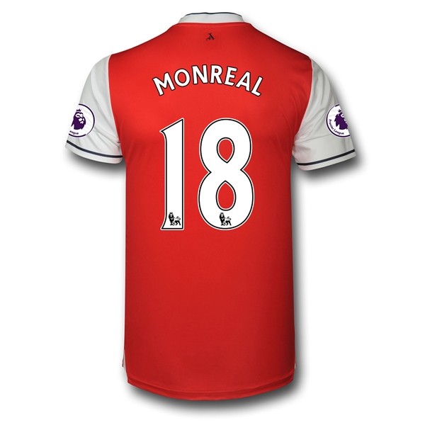 CAMISETA Arsenal 16/17 18 MONREAL PRIMERA EQUIPACIÓN