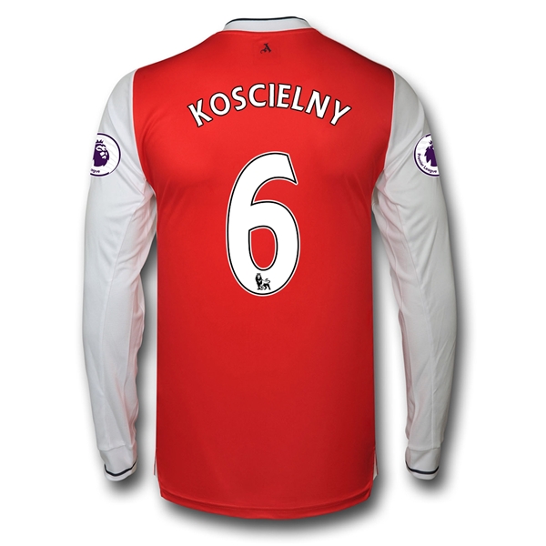 CAMISETA Arsenal 16/17 6 KOSCIELNY LS PRIMERA EQUIPACIÓN