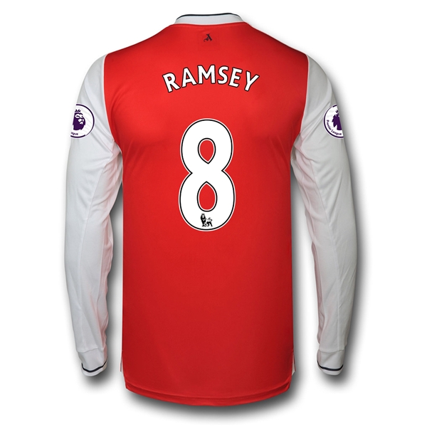 CAMISETA Arsenal 16/17 8 RAMSEY LS PRIMERA EQUIPACIÓN