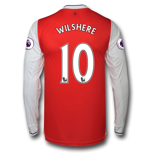 CAMISETA Arsenal 16/17 10 WILSHERE LS PRIMERA EQUIPACIÓN