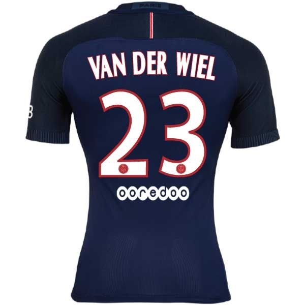 CAMISETA Paris Saint-Germain 16/17 VAN DER WEIL PRIMERA EQUIPACIÓN