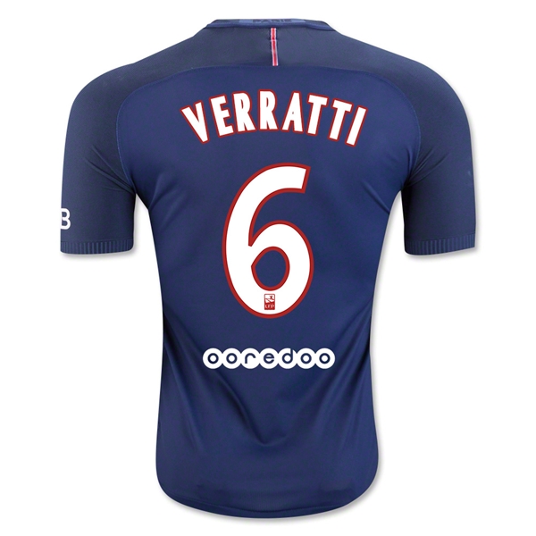 CAMISETA Paris Saint-Germain 16/17 VERRATTI Authentic PRIMERA EQUIPACIÓN