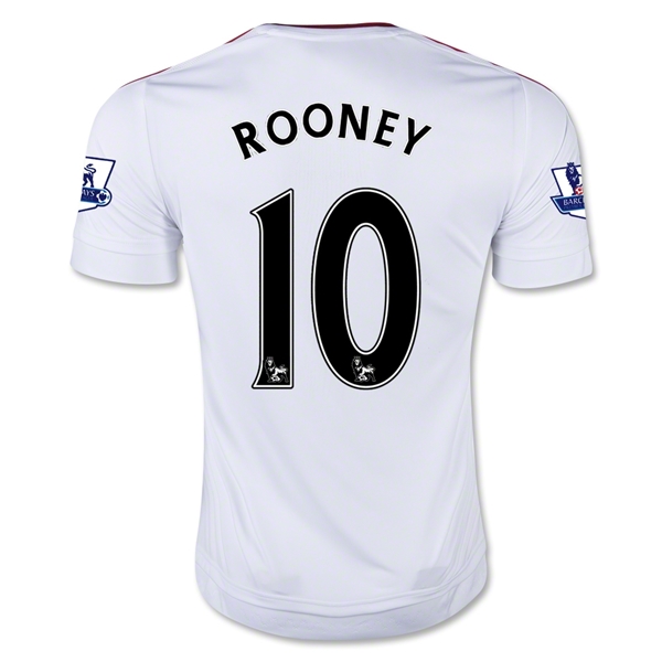 CAMISETA Manchester United 15/16 Wayne Rooney SEGUNDA EQUIPACIÓN