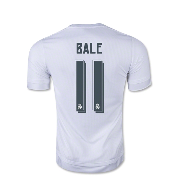 CAMISETA Real Madrid 15/16 Gareth Bale NIÑOS Soccer PRIMERA EQUIPACIÓN