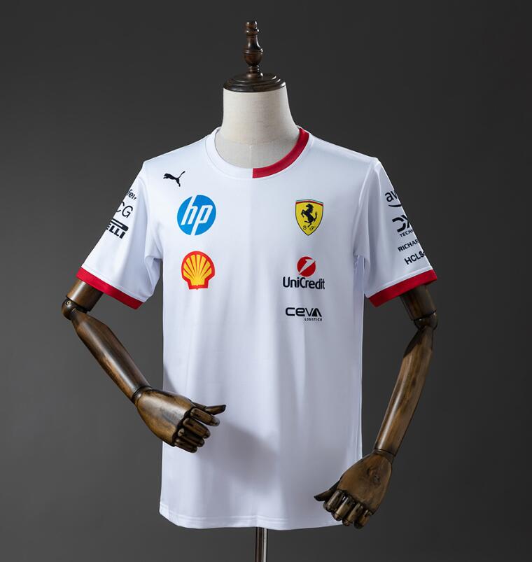 Camiseta F1 F Blanco 2025