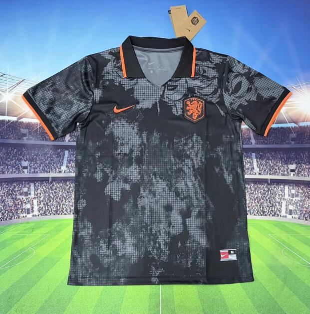 Camiseta Holanda Negro 2026